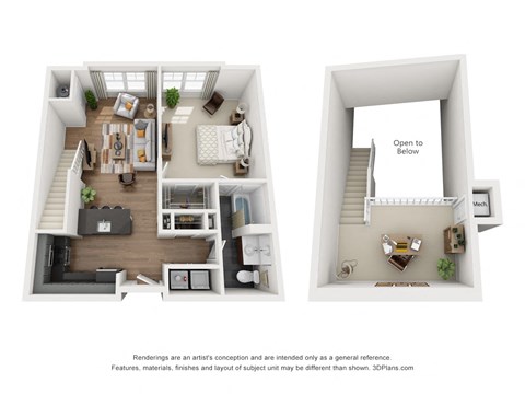 Devon Loft | 1 bed - 1 Bath at Riverwalk, Pennsylvania